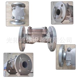 19840304逆止阀规 工厂直销回 H44X 16P止回阀不锈 钢瓣橡胶止阀