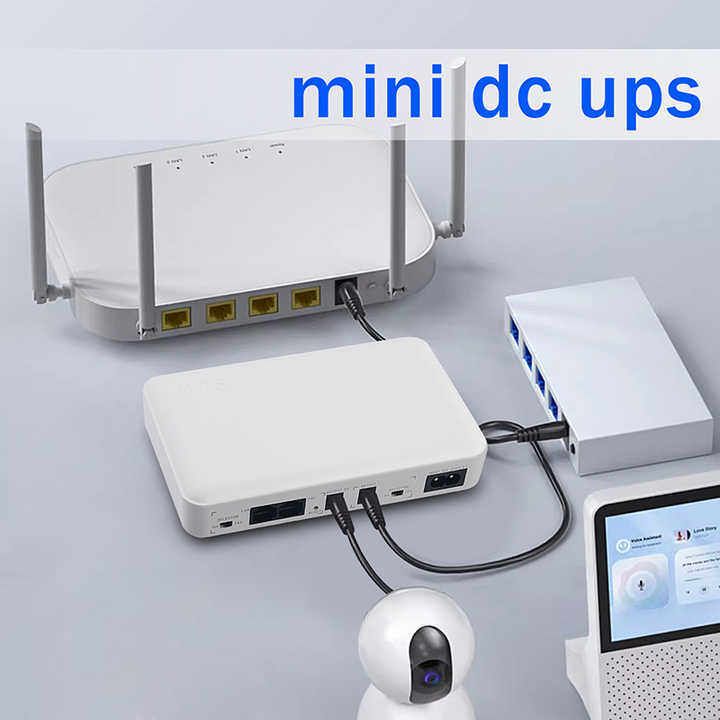 POE24V15V12V9V5V多接口多输出电压 光猫路由器UPS不间断电源备用