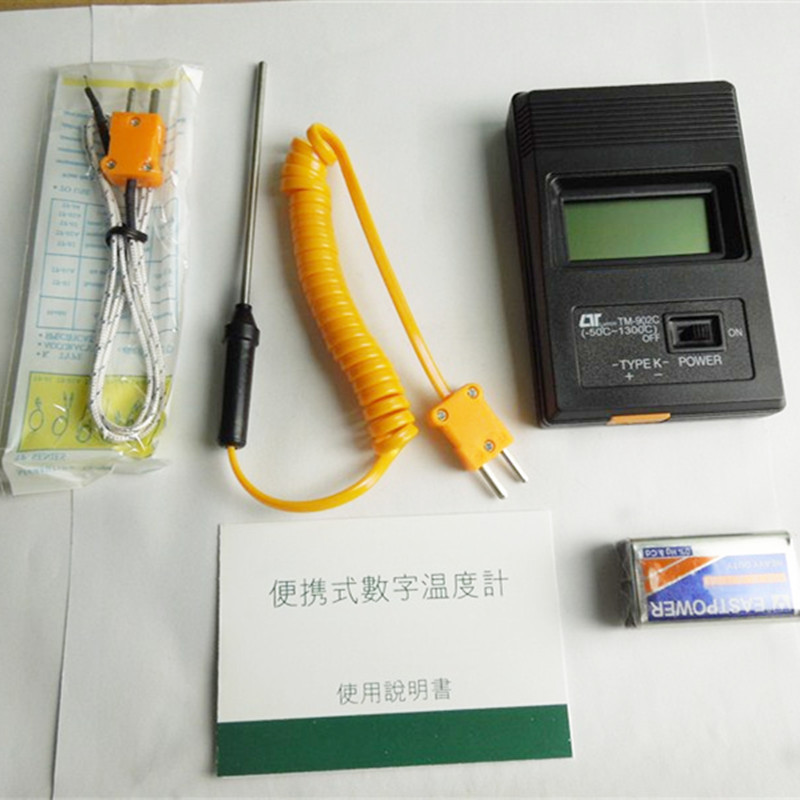 TM902C数显点温计/测温仪/温度计/温度表/工业温度测试仪/分辨0.1