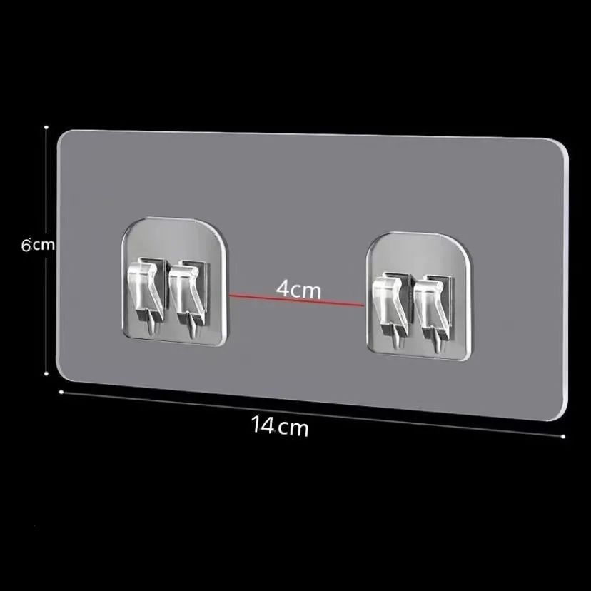 强力配件粘钩挂钩鞋架壁挂置物架无痕贴贴片免打孔安装浴室钩贴片
