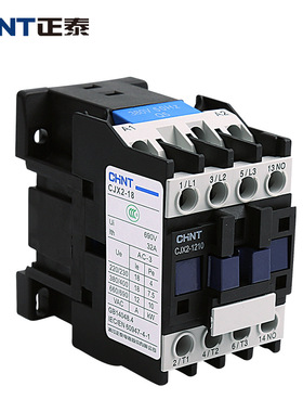 正泰交流接触器CJX2-1810/1801 18A AC24V36V110V220V380三相低压