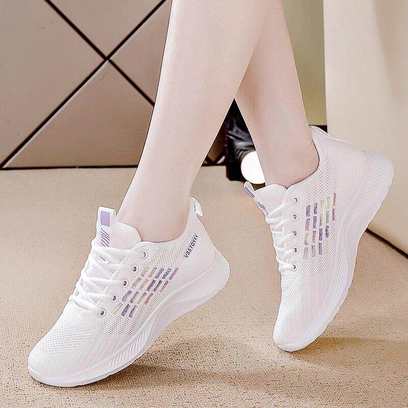 香港广场舞鞋夏季白色软底2025新款舞蹈鞋女鞋夏季鬼步舞跳舞鞋