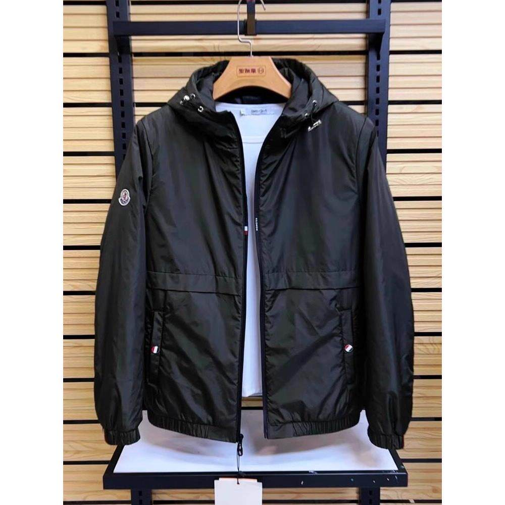 休闲夹克外套男士春秋冬季2025新款连帽冲锋衣加厚加棉服上衣男款