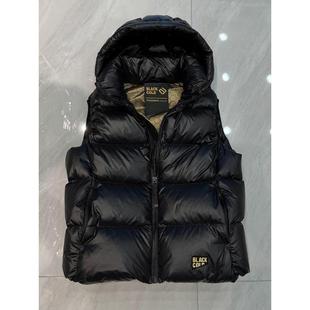 IT ins潮牌羽绒马甲男黑金标90鹅绒可脱帽短款宽松坎肩情侣外套