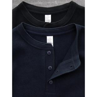 特别 春日里 350克亨利衫 男士 休闲卫衣 home 覆古美式 daily