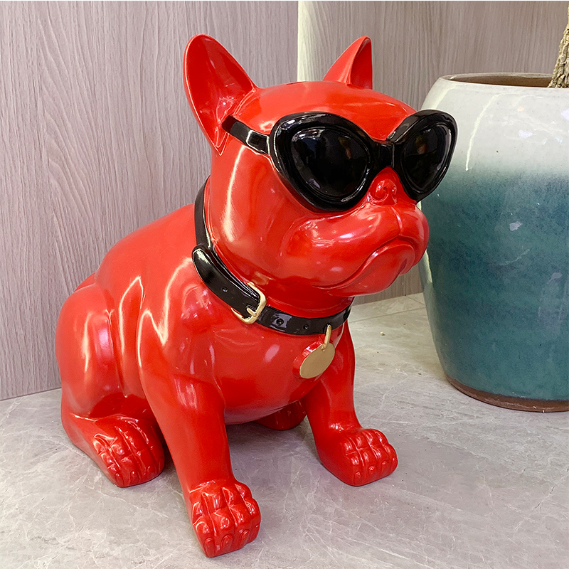 卡通创意法斗狗可爱成人大号存钱罐储蓄罐储钱罐节日礼物摆件儿童