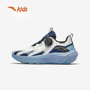 舒适防滑耐磨中大童旋钮运动童鞋 新款 2025冬季 安踏儿童男大童跑鞋