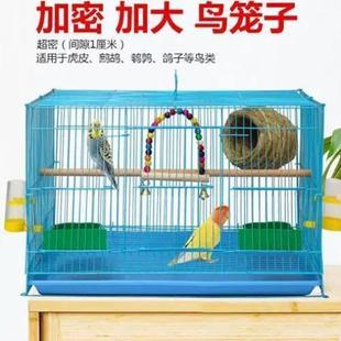 鸟笼大号金属鸟笼玄凤虎皮鹦鹉八哥绣眼鸟笼相思鸟繁殖家用鸟笼