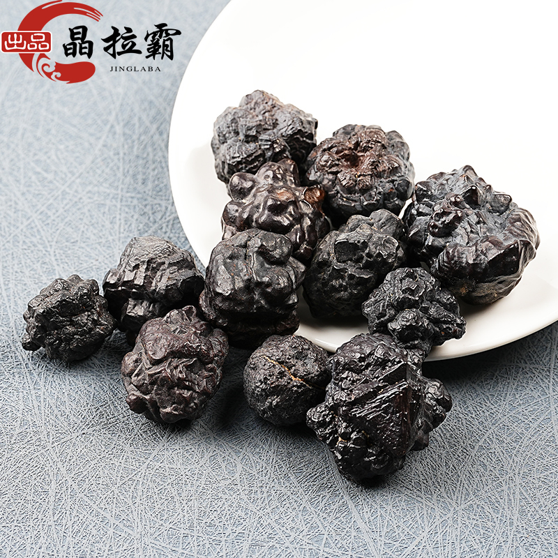 天然黑金刚原石摆件装饰