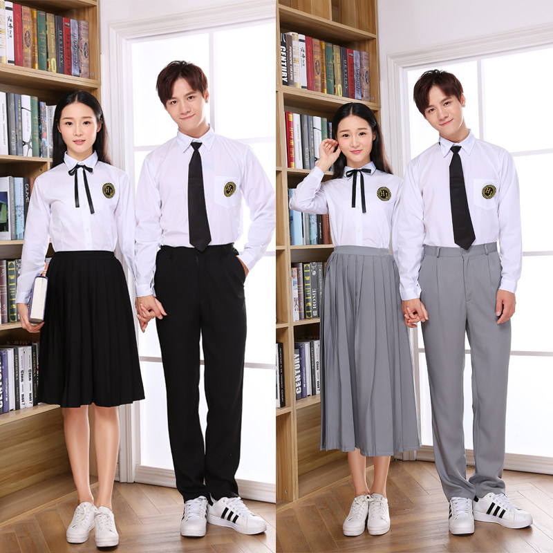 中学生合唱团演出服男女钢琴演讲礼服初中生大合唱诗歌朗诵比赛服图片