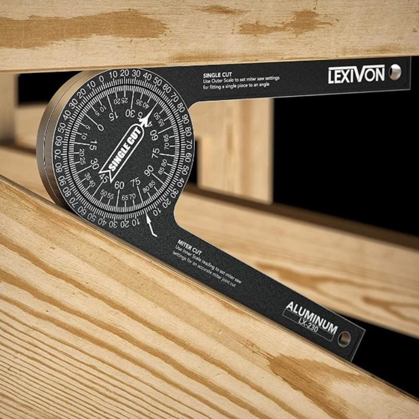 木工360水平角度规量角规DIY角尺测角器切割定位高精度带刻度