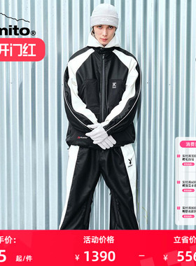 【DIMITO X PLAYBOY】联名款23/24皮衣皮裤男女春秋外套 46CC029