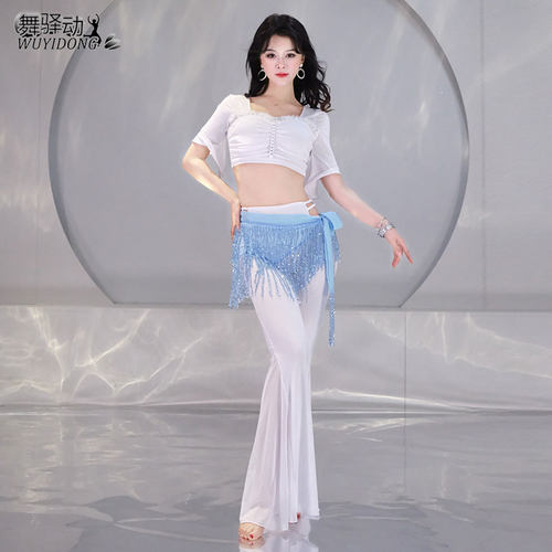 新款肚皮舞气质舞蹈服演出套装女