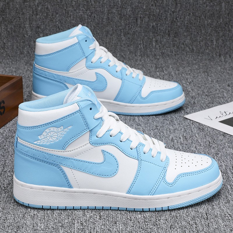 冰川蓝空军一号男女运动板鞋