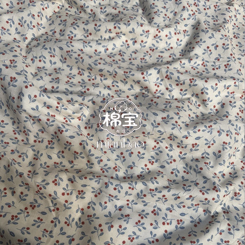 棉宝布庄K家同款双层纱面料