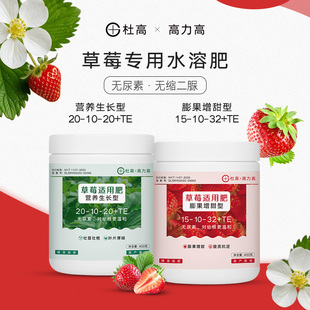 杜高*高力高 草莓专用水溶肥大量元素氮磷钾弱酸性生根膨果叶面肥