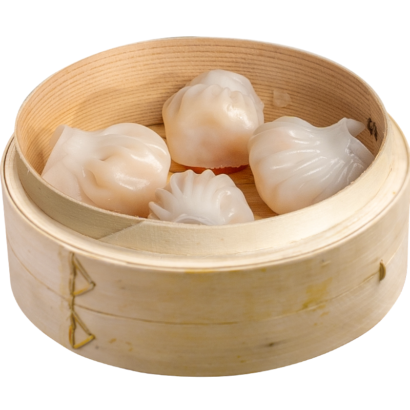 水晶虾饺成品虾饺40g巨无霸