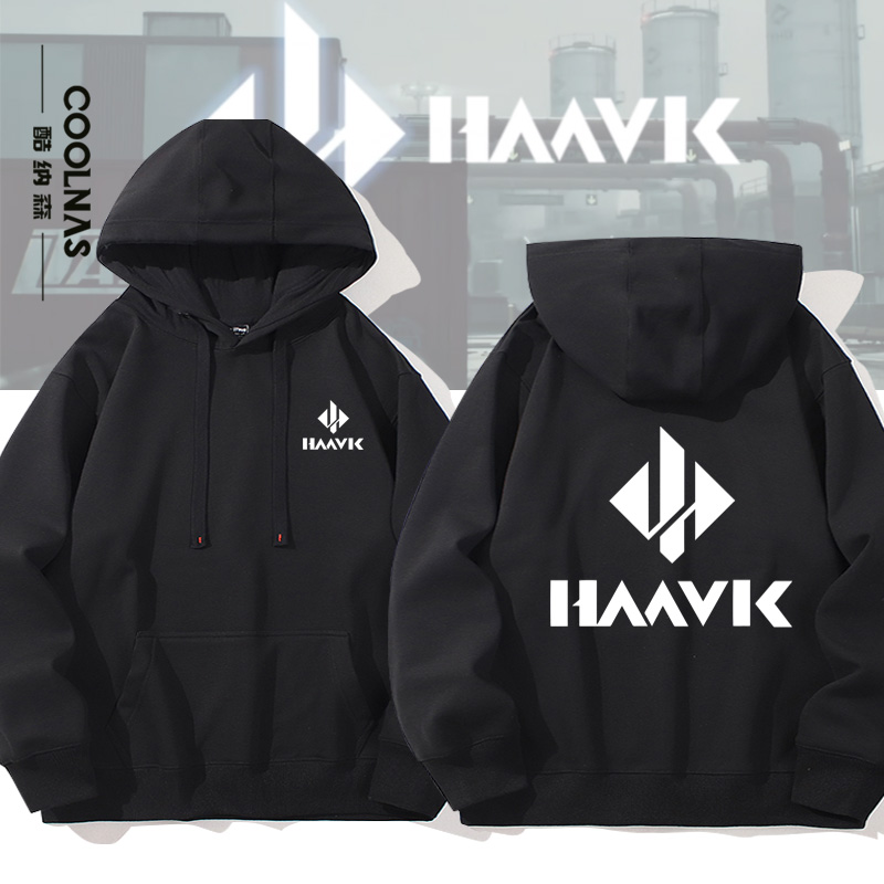 三角洲行动游戏哈夫克集团周边LOGO连帽卫衣男女春秋上衣新款帽衫