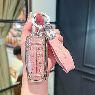 适用Genesis捷尼赛思钥匙套GV70 G80 GV80 G90车水晶保护壳包扣男