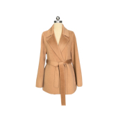 简约高级新款 30%山羊绒123短款 高品质气质女装 小个子外套26123