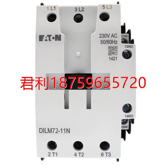 DILM72-11N(220V 50/60HZ)(DC24V) EATON伊顿穆勒ICON接触器《