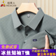男款 t恤衫 冰丝Polo衫 爸爸夏装 稻草人短袖 上衣中老年夏季 新款 半袖