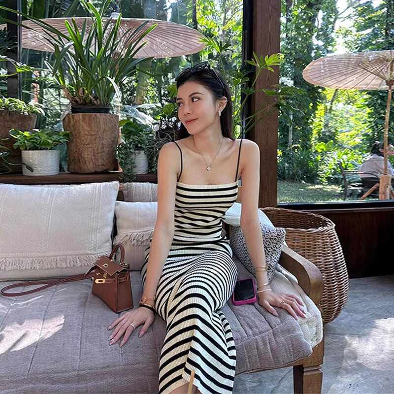 夏季女装2024新款海边度假长裙