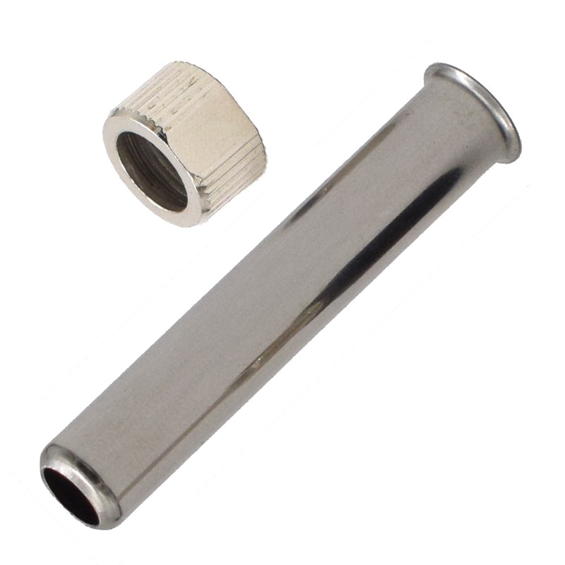 936焊台配件 高温套管 907烙铁配件三件套内热式936钢管套头螺母