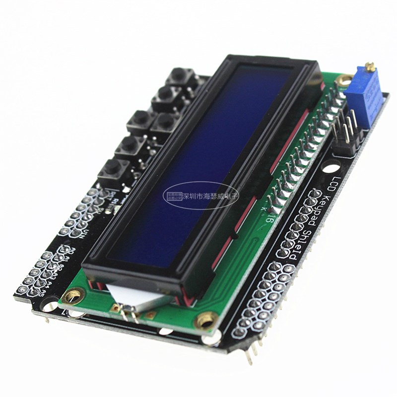 LCD1602 字符液晶 输入输出扩展板 LCD Keypad Shield