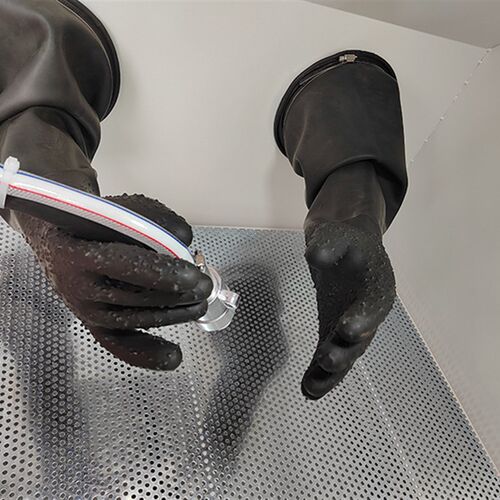箱式喷砂机手套喷砂机专用手套喷砂机配件耐磨耐用防护喷砂机手套