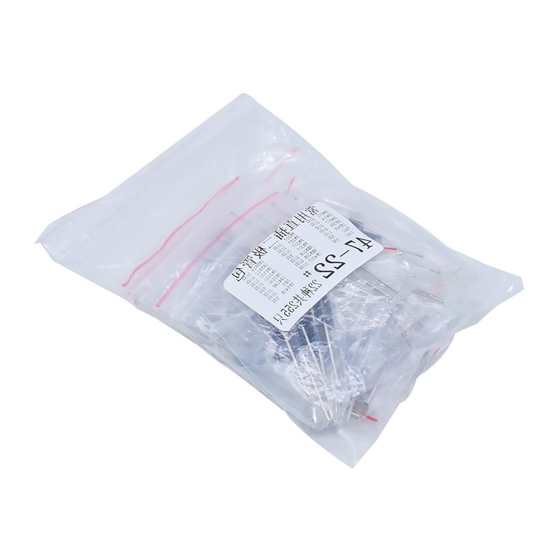 整流二极管包 1N4007 5408 5822 1N4148 DB3 直插常用22种共255只