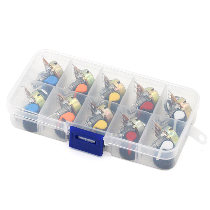 WH148单联电位器套件 带开关帽 B1K2K5K10K20K50K100K250K500K1M