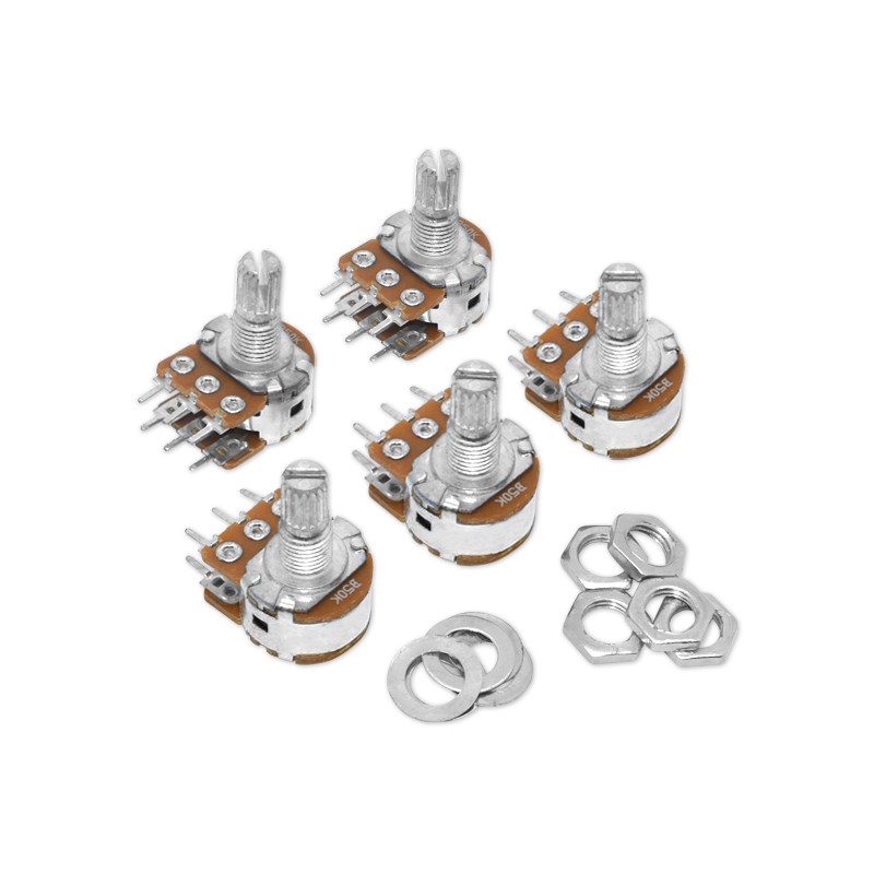 双联电位器WH148可调B1K 2K5K10K20K 50K 100K 500K 6脚柄15/20MM