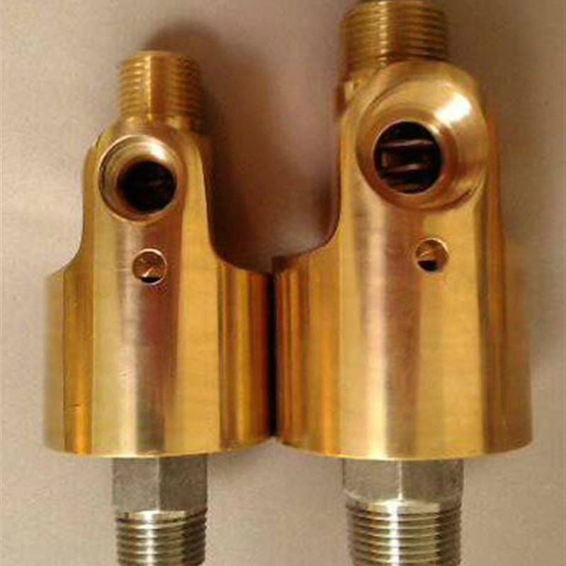 HS-G双向 高压高温高速冷却水空气油铜转接头4/6分1/1.2/1.5/2寸