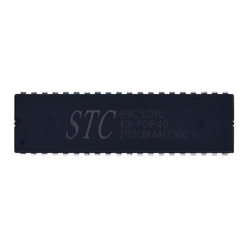 原装正品 直插 STC89C52RC-40I-PDIP40 单片机微控制器芯片