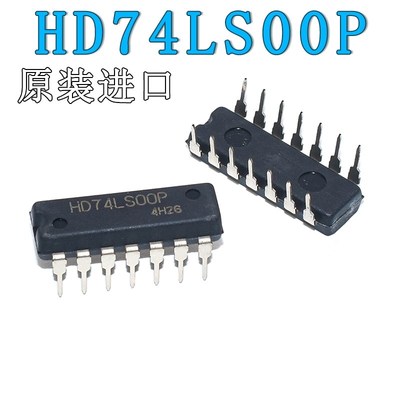 原装进口HD74LS00P SN74LS00N 直插 DIP-14