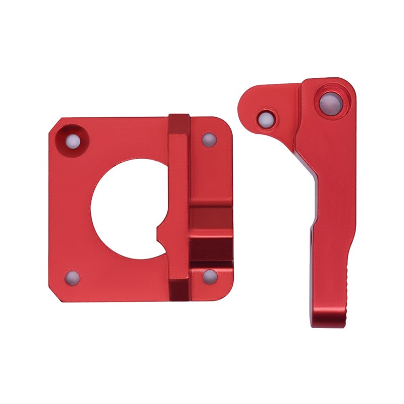 3D打印机配件全金属远程CR10挤出机红色可替代MK8 1.75mm耗材