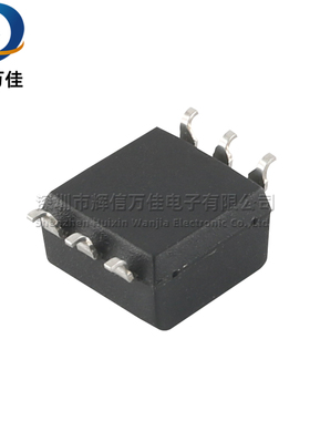 贴片微型6脚 45UH 1:1 1500V隔离 RF射频信号脉冲 高频隔离变压器