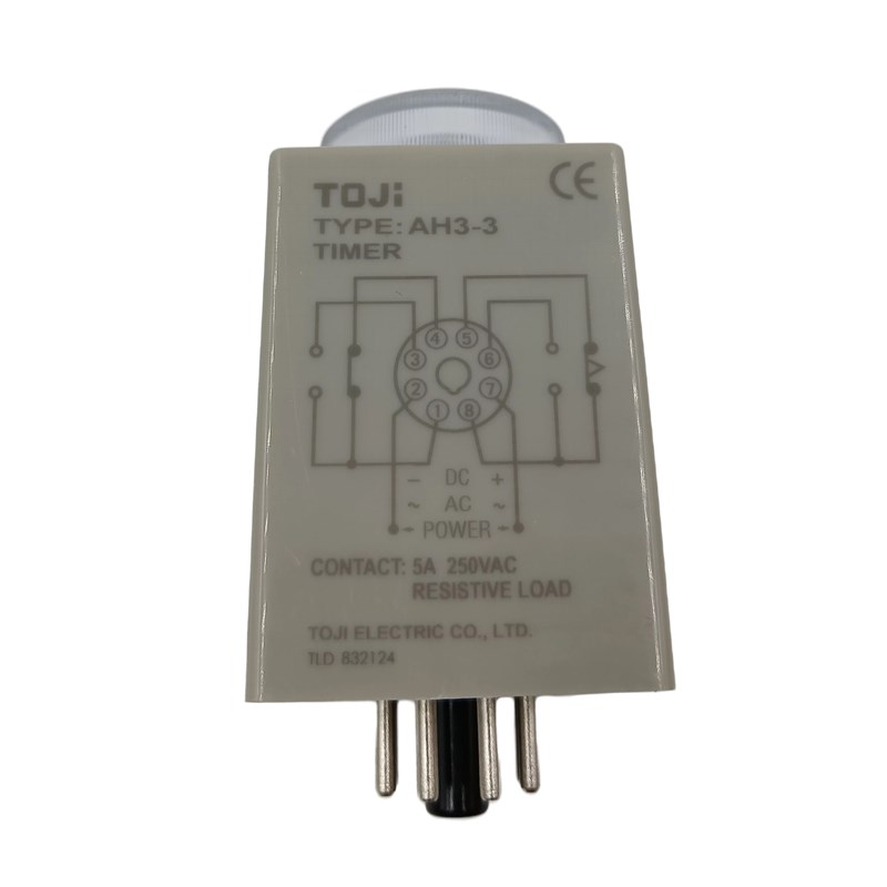 原装TOJI统技AH3-3 AH3-2 AH3-1限时继电器S 时间继电器 定时