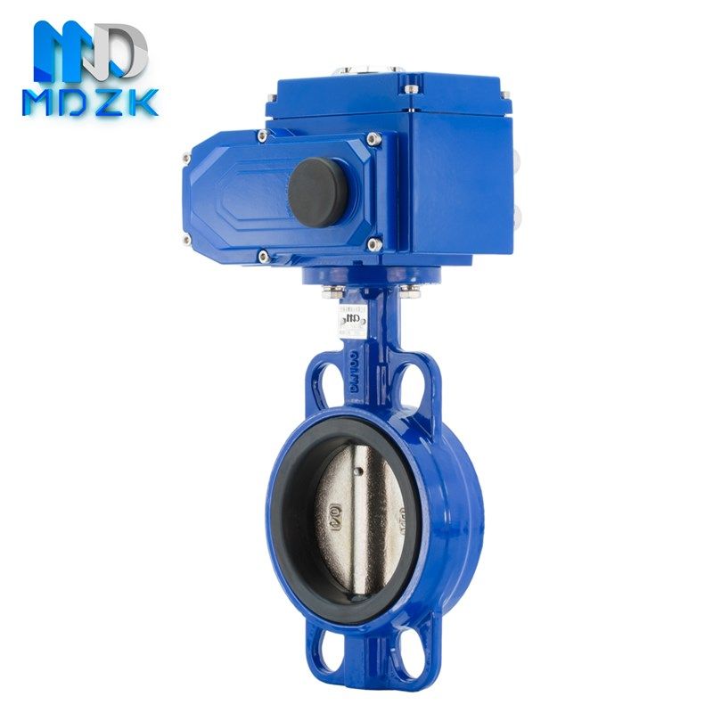 美蝶 MDZK-D971X-16Q电动蝶阀 电动对夹蝶阀 电动软密封蝶阀