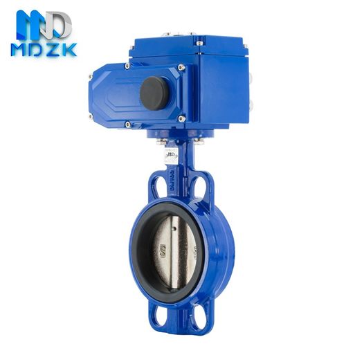 美蝶 MDZK-D971X-16Q电动蝶阀 电动对夹蝶阀 电动软密封蝶阀