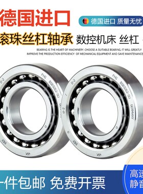 FHQ德国进口滚珠丝杠配对轴承7602030/760206 TN1 P4 DBB DFL精密