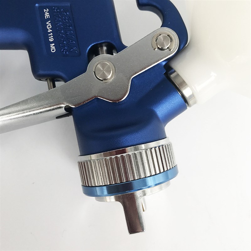 蓝色经典喷漆枪 环保省漆1.3上壶WARTE Vario RP气压表
