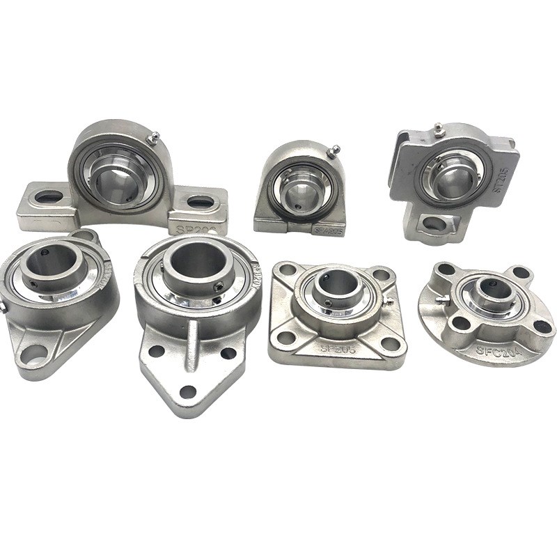 不锈钢外球面菱形带座轴承SUCFL204 205 206 207 208 209 210 211