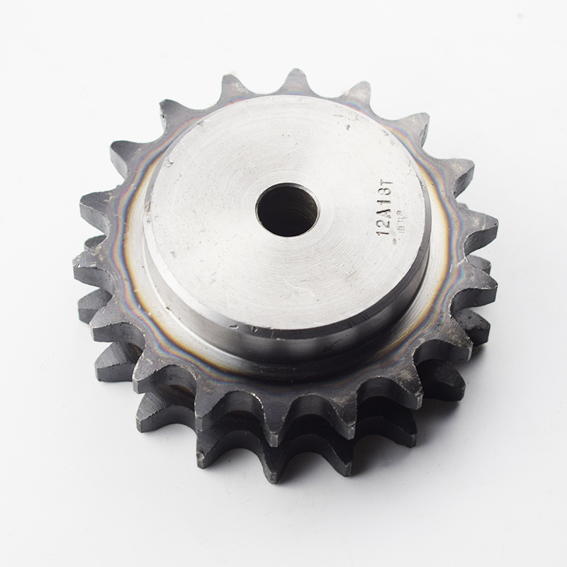45钢5分双排链轮10A11齿12齿13齿14齿15齿16齿40齿代加工内孔键槽