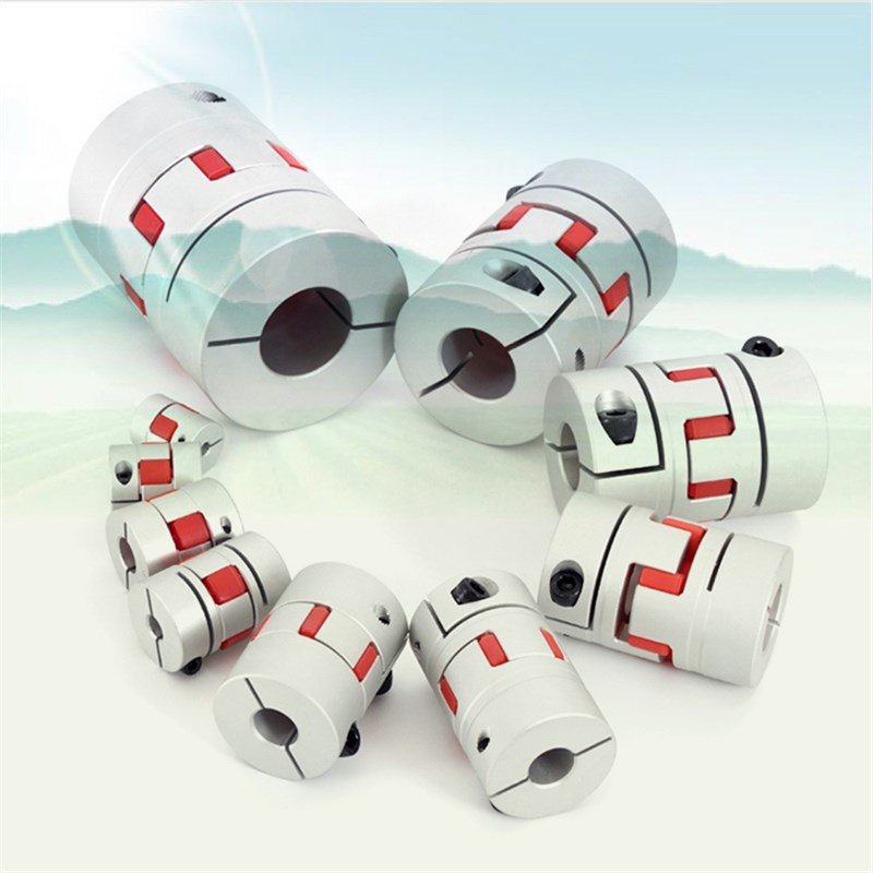 雕刻机传动配件包邮梅花联轴器孔8-10-12-14-15-17-19-20电机丝杆