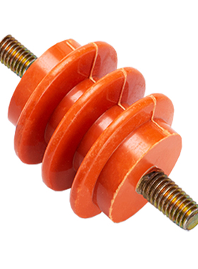 30绝缘柱零排配电柜*M6地排绝缘子绝缘子黄色带杆低压杆30绝缘子