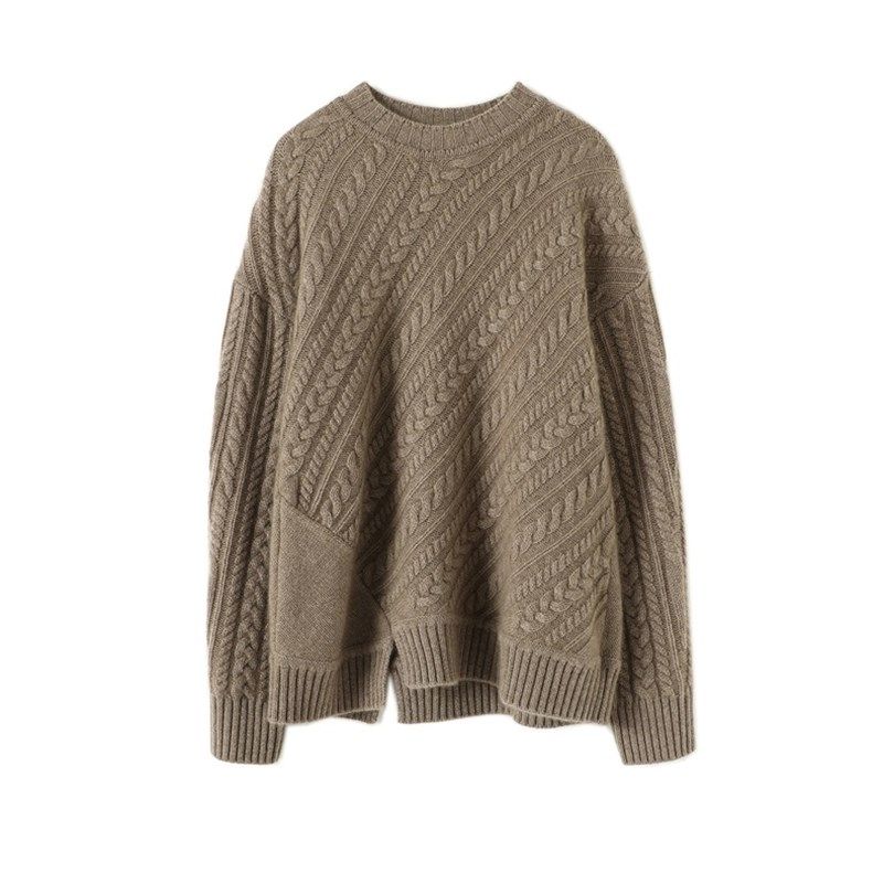 真心爱!开叉半高领纯羊绒衫女麻花斜纹不对称设计山羊绒毛衣加厚,搬运/仓储/物流设备,机械式停车设备（立体停车库）,淘宝优惠券,粉丝福利购,淘宝优惠卷