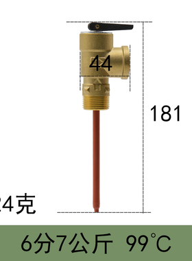 百战阀门 TP阀太阳能锅炉热水器专用安全阀排气阀温度压力安全阀