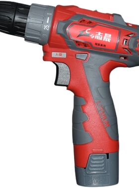志晨炫彩冲击36V锂电钻12V充电式手钻双速多功能18V家用电动螺丝